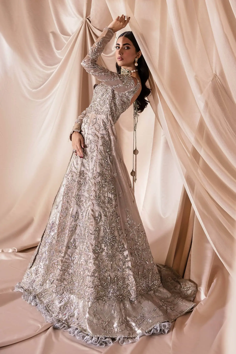 Classic White Pakistani Wedding Dress
