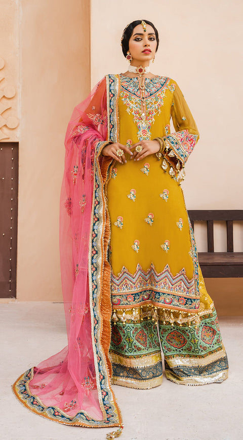 Mehndi Dress for bridal