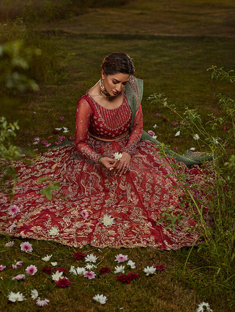 Pakistani Erdding Dress Lehnga Choli Style