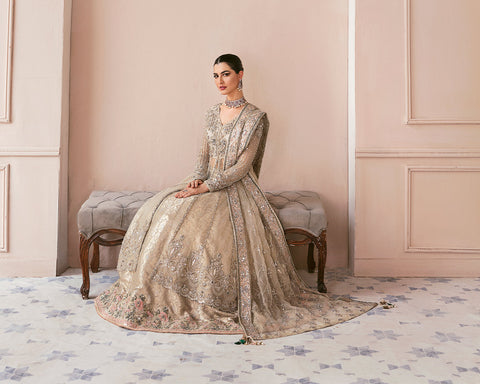 Pink Pakistani Bridal Gown 