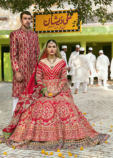Navy Blue Lehenga