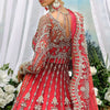 Pink Front Open Gown Lehenga Pakistani Wedding Dresses