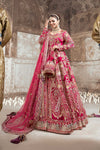 Pink Lehenga Pishwas For Pakistani Bridal Dress
