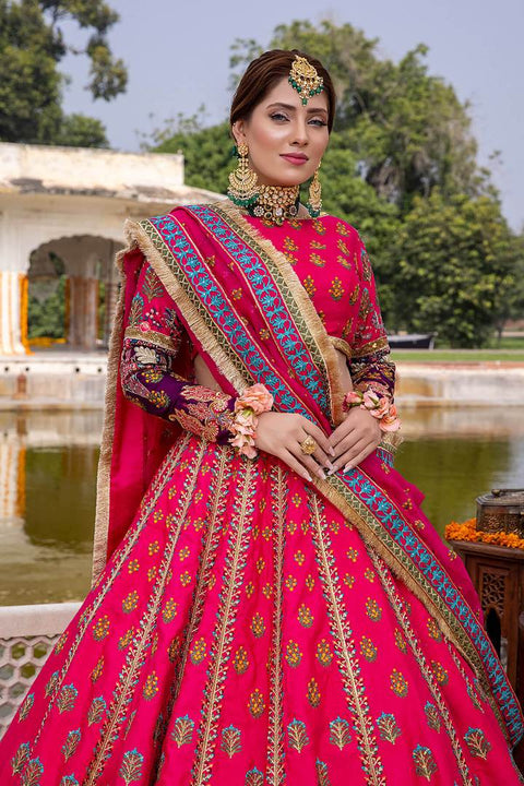 Punjabi Suit Pink Lehenga Choli For Mehndi Wear