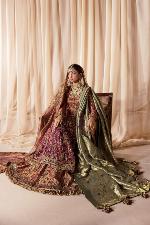 Red Bridal Dresses Pakistani (RANAAI E KHAYAL)