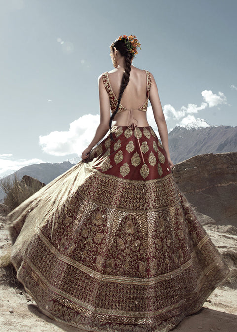 Bridal Red Lehnga 