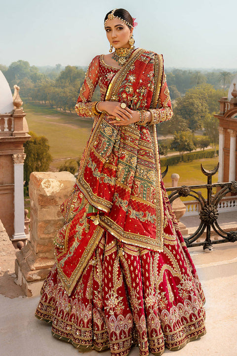 Red Lehenga Choli Bridal  Dress