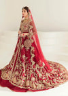 Bridal Red Gown Lehenga Design Pakistani Wedding Dress