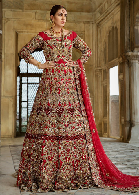 Bridal Wear Pakistani Designer Lehenga choli