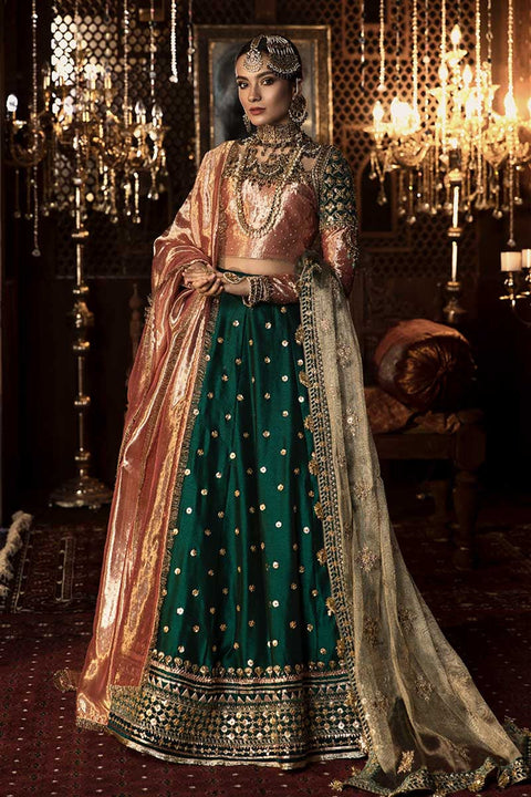 Pakistani Mehndi Lehnga Choli Dress