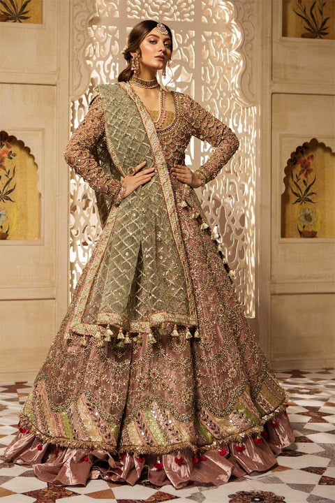 Pakistani Wedding Lehnga Gown Dress