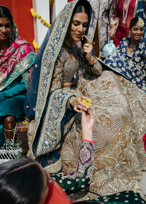 Traditional Pakistani Wedding Dress Lehnga Choli Style
